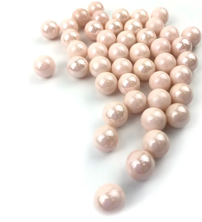 ГРУНТ СТЕКЛЯННЫЙ 100шт N171 (КРУГЛЫЙ МЕЛКИЙ БЕЛЫЙ ОПАЛ)