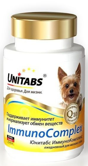 Юнитабс д/мелких соб ИммуноКомплекс 100 таб