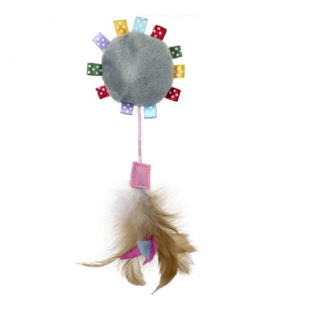 93008а Игрушка для кошки с перьями