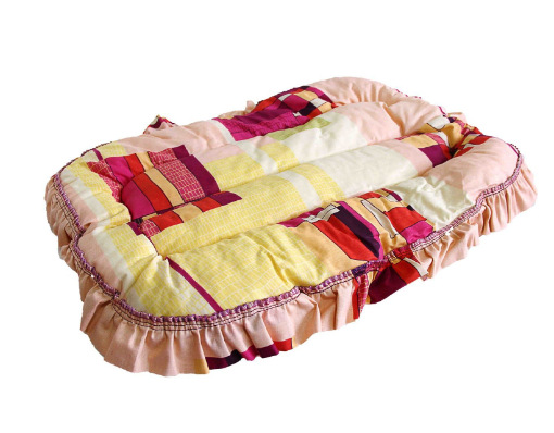 Лежак овальный эконом  №1 (39*24*4)