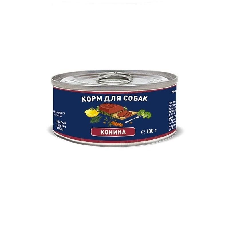 Solid Natura Holistic Конина влажный корм для собак жестяная банка 0,1 кг