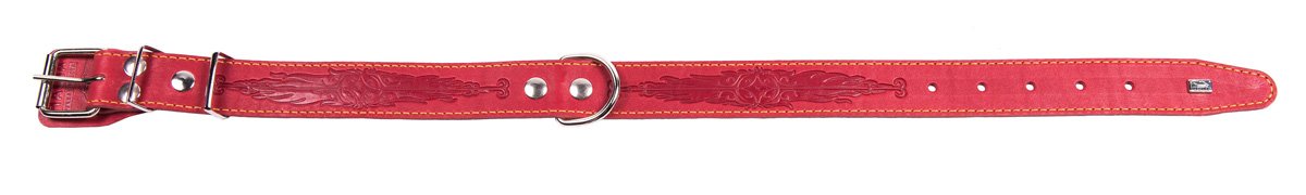 Ошейник 35 средний тисненый