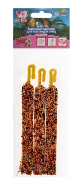 Эконом палочки д/птиц орех,абрикос 3шт/уп