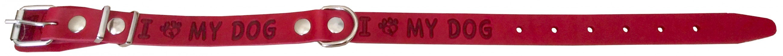 Ошейник 25 тисненый "MY DOG"