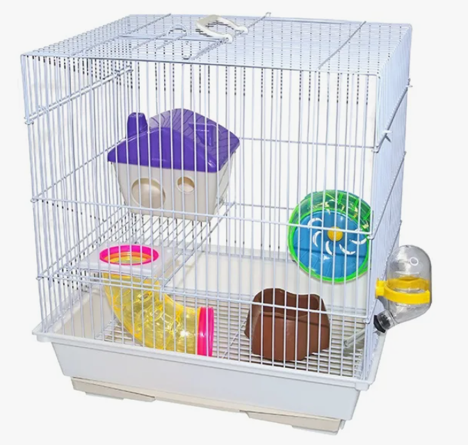 КЛЕТКА ДЛЯ ГРЫЗУНОВ В КОМПЛЕКТЕ 425 35х28х37см (К-Й)