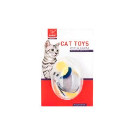 Игрушка  д/кошек Мышка 5см с заводным механизмом 10922-5428