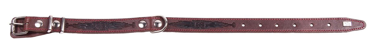 Ошейник 25 тисненый