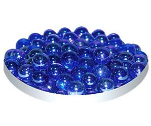 ГРУНТ СТЕКЛЯННЫЙ 50шт N50 (КРУГЛЫЙ СИНИЙ)