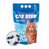 CAT STEP 3,8л Силикатгель Наполнитель д/кошачьих туалетов