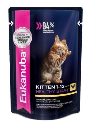 EUK конс котята куриц 85г