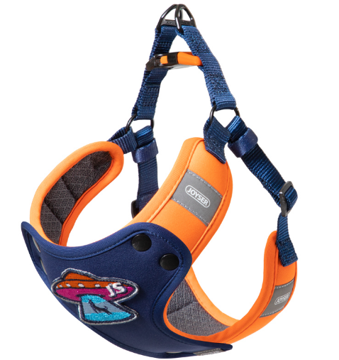 Шлейка для собак JOYSER Walk Soft Hamess M оранжевая