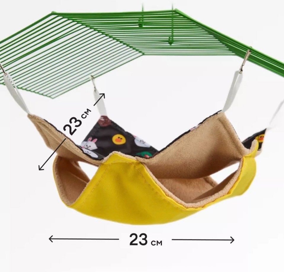 10733 Гамак подвесной "игрушки" 23х23