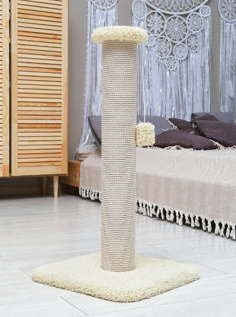 Когтеточка Meadow 80см Белая