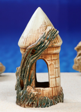 Аквадекор-грот для аквариума С272 ''Башня'' микс 1086133