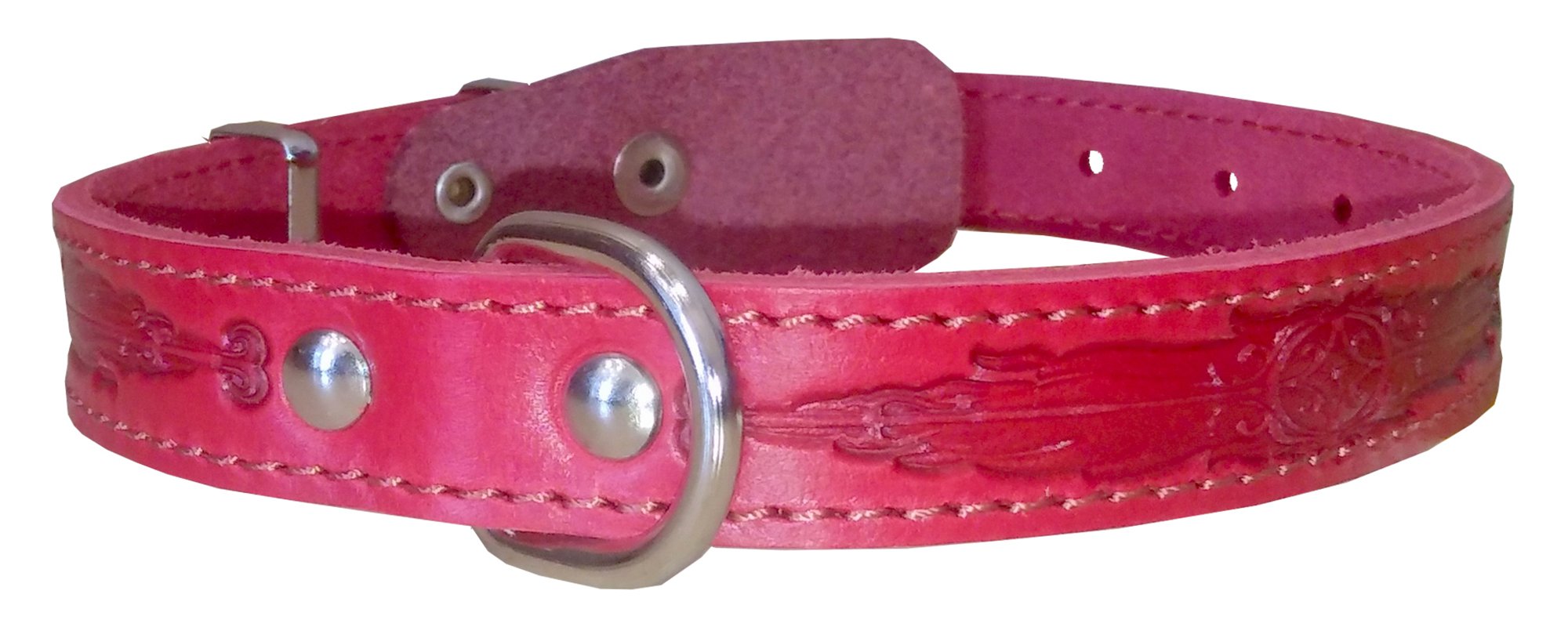 Ошейник 20 тисненый