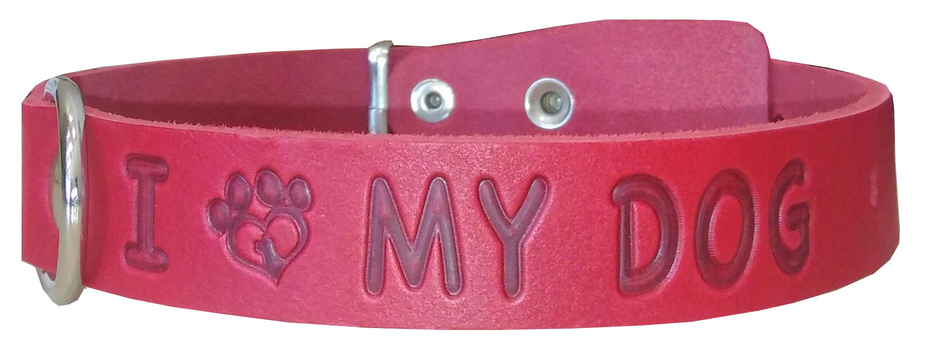 Ошейник 25 тисненый "MY DOG"