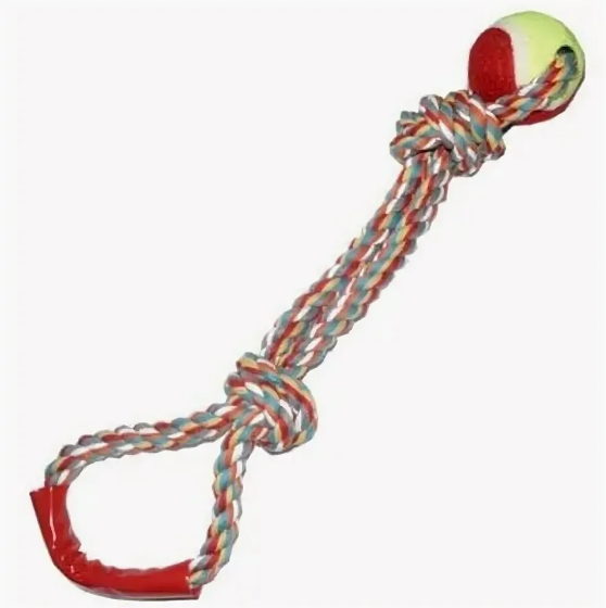 ИГРУШКА "АПОРТ С ТЕННИСНЫМ МЯЧОМ" R0096 (К-Й)