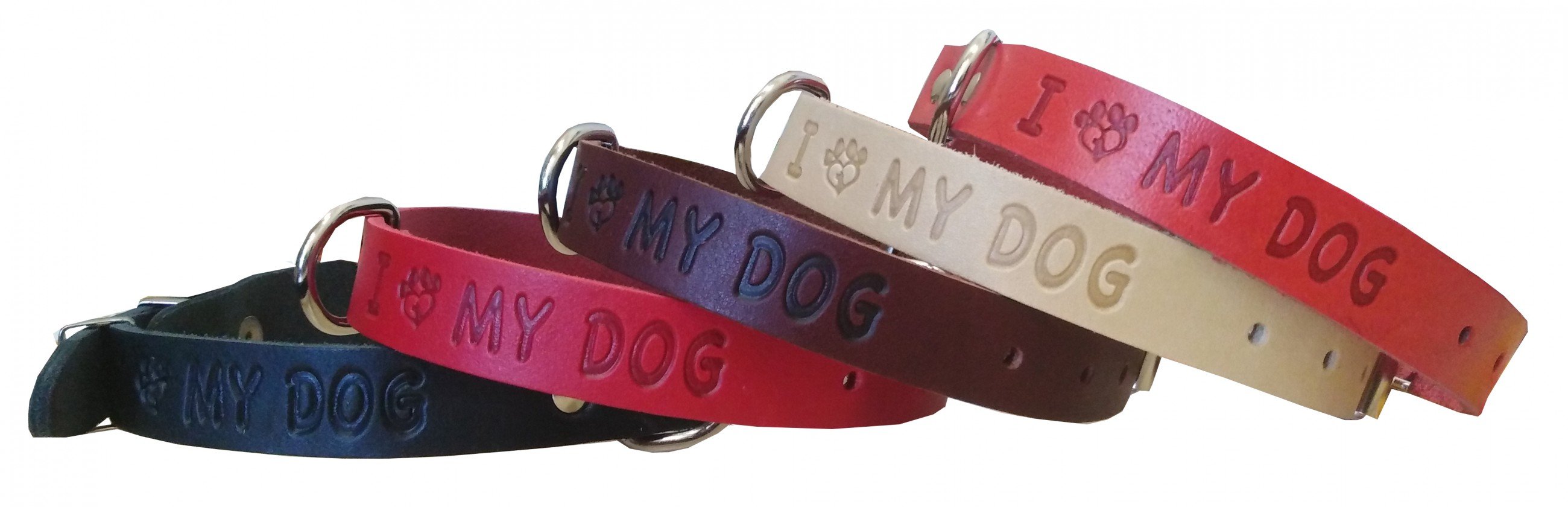 Ошейник 20 тисненый "MY DOG"