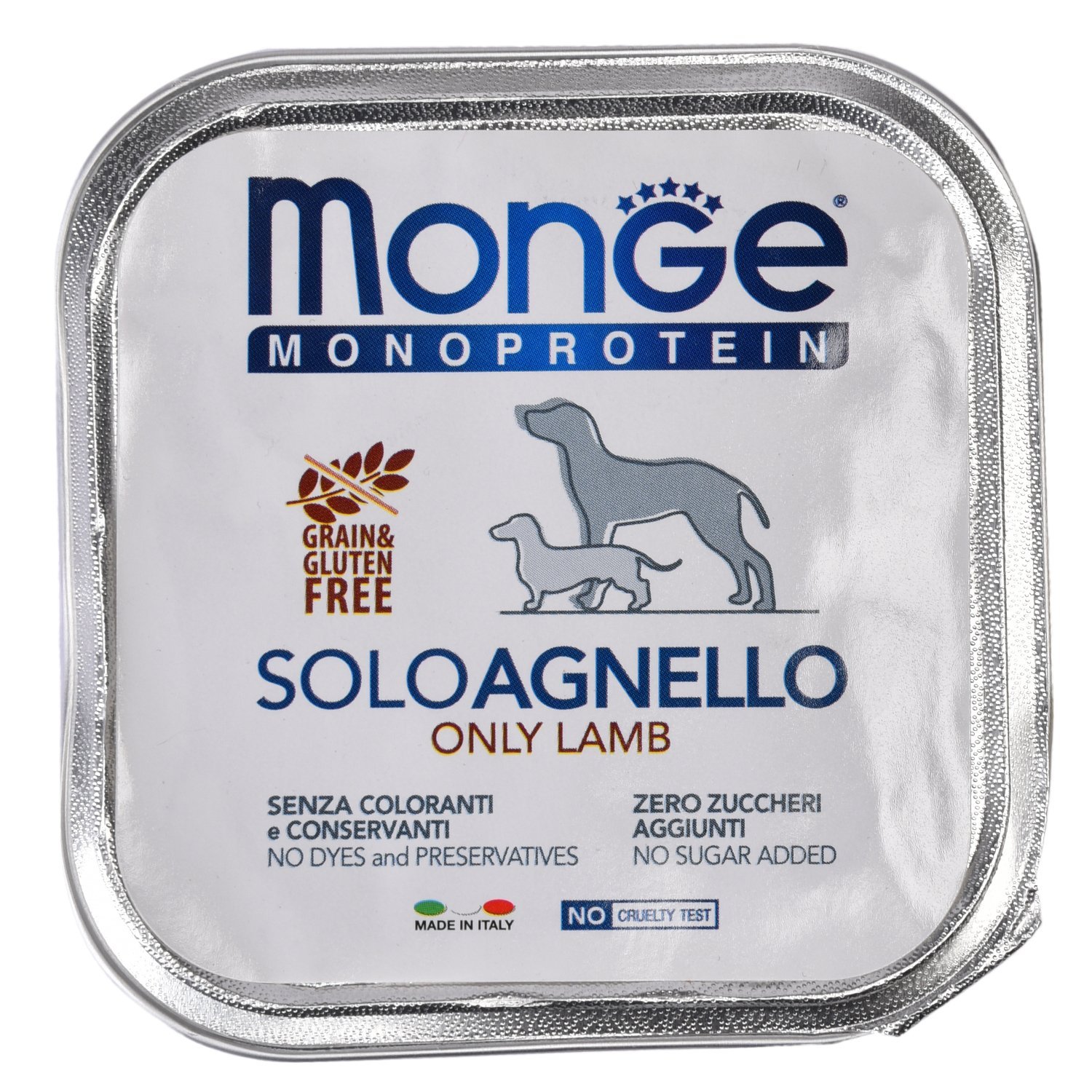 Monge Dog Monoproteico Solo консервы для собак паштет из ягненка 150г