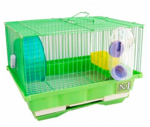 КЛЕТКА ДЛЯ ГРЫЗУНОВ В КОМПЛЕКТЕ 114 30х23х21см (К-Й)