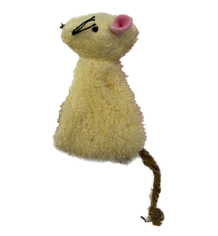 Игрушка  д/кошек Мышка 6см с кошачьей мятой TIAG7698