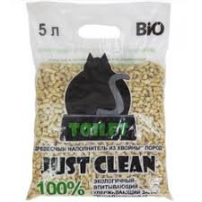 Древесный наполнитель 5 л (пеллета)