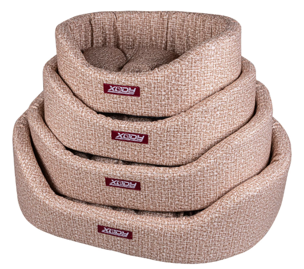 Лежак Премиум №1 светлый рогожка